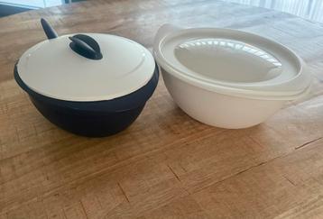 Tupperware Iso Duo serveerschaal met lepel, NIEUW!, Enlèvement, Neuf