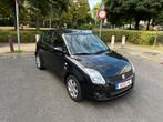 Suzuki Swift 1.3 benz 55000km 2009 garantie!, Auto's, Testrit aan huis, Zwart, Leder, Bedrijf