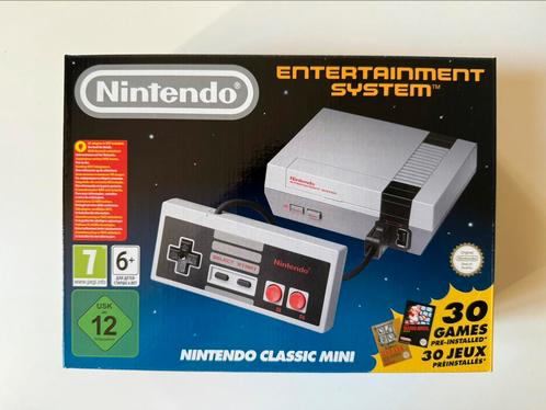NINTENDO Entertainment System NES Classic Mini *SEALED*, Games en Spelcomputers, Spelcomputers | Nintendo NES, Nieuw, Met 1 controller