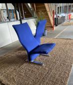 Pasr Artifort stoelen “Concorde, Huis en Inrichting, Stoelen, Gebruikt, Twee, Blauw, Metaal