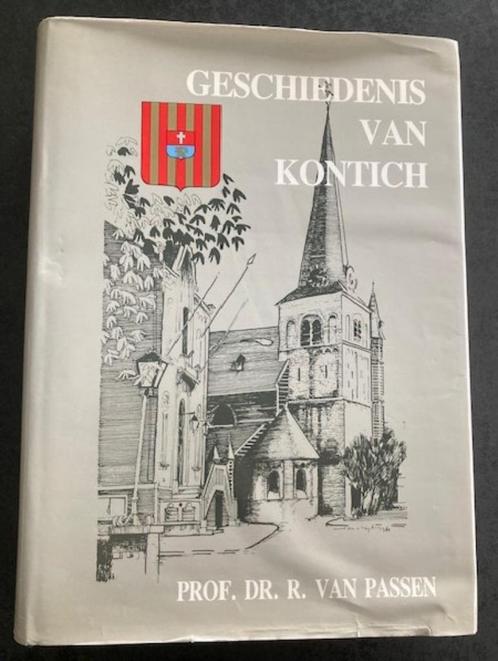 Boek-Heemkunde-De geschiedenis van Kontich-Prof.Van Passen, Boeken, Geschiedenis | Stad en Regio, Zo goed als nieuw, 20e eeuw of later