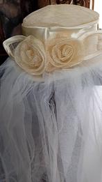 Unieke bruidshoed, Kleding | Dames, Trouwkleding en Trouwaccessoires, Ophalen, Zo goed als nieuw, Accessoires