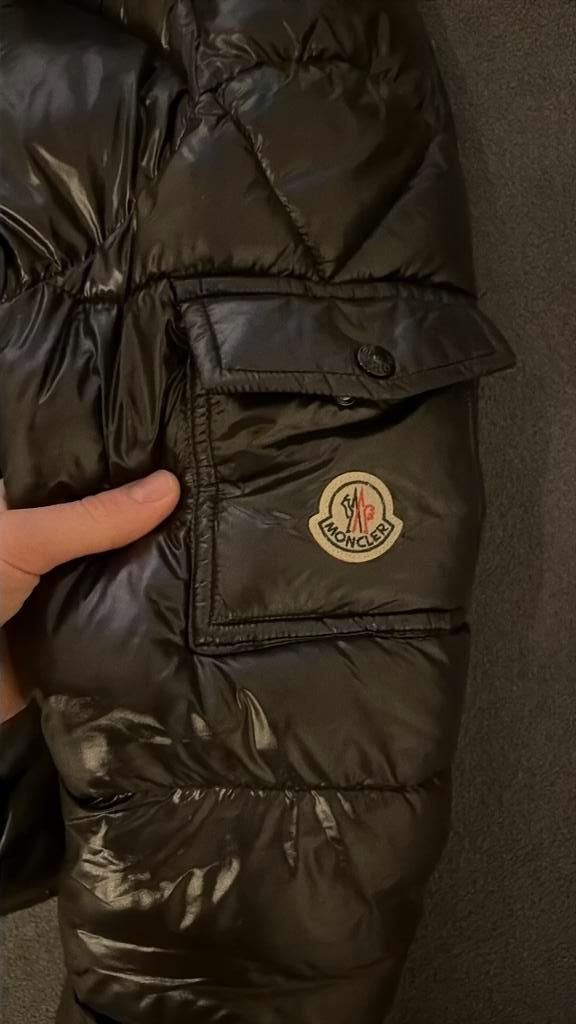 Echte Moncler puffer jas Medium, Kleding | Heren, Bodywarmers, Zo goed als nieuw, Maat 48/50 (M), Ophalen