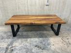 Houten walnotentafel, Huis en Inrichting, Ophalen, Gebruikt, 100 tot 150 cm, 200 cm of meer