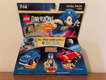 LEGO 71244 Dimensions Sonic the Hedgehog Level Pack (Sega), Enlèvement ou Envoi, Neuf, Aventure et Action
