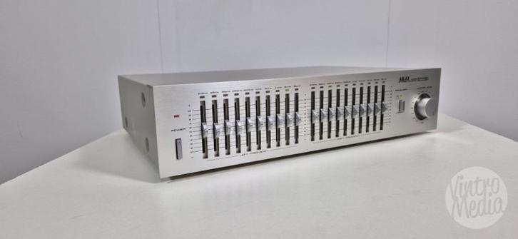 Akai EA-G80 Equalizer | 10 Bands | 31,5 Hz - 16 kHz | EQ, Audio, Tv en Foto, Overige Audio, Tv en Foto, Refurbished, Ophalen of Verzenden