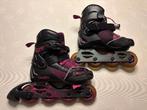 Verstelbare inline rollerskates - met bescherming - OXELO, Sport en Fitness, Skeelers, Ophalen, Zo goed als nieuw, Inline skates 4 wielen