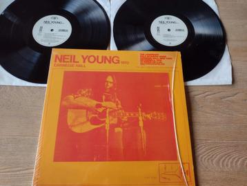 2 LP : NEIL YOUNG CARNEGIE HALL 1970 (état neuf) helpless ..