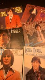 6 singles John Terra, En néerlandais, Enlèvement ou Envoi, Single, Utilisé