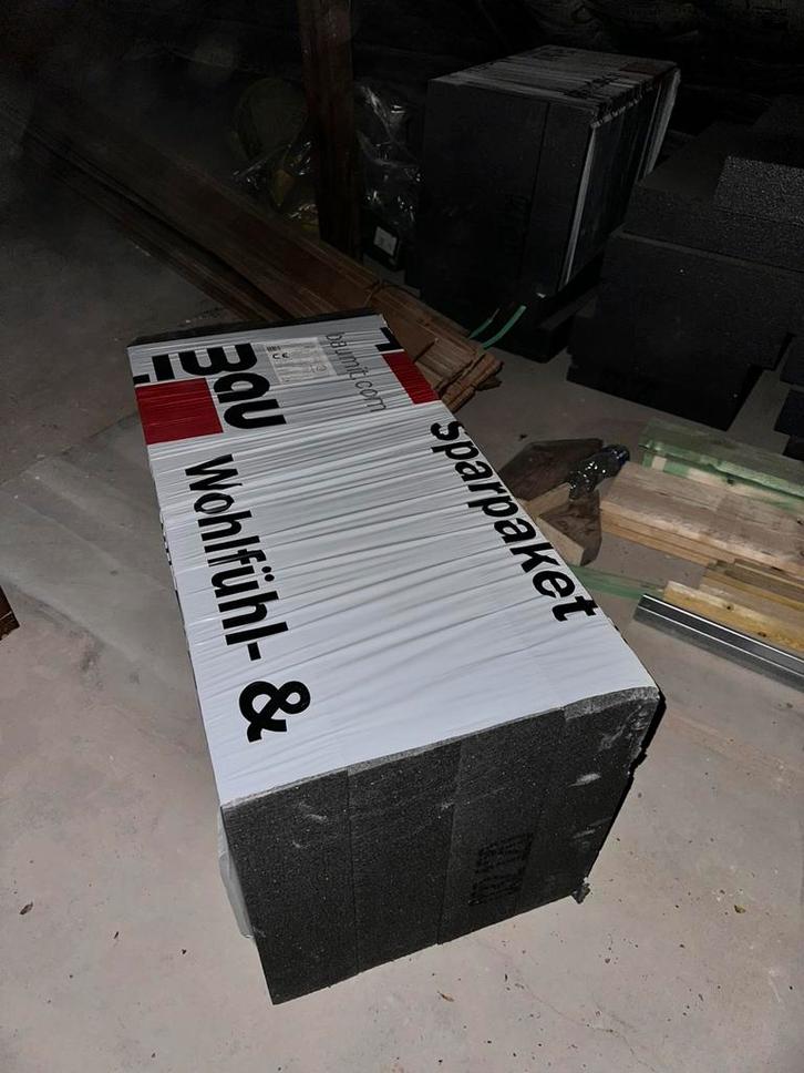 Isolatieplaten 12 en 10 cm dik, Doe-het-zelf en Bouw, Isolatie en Afdichting, Nieuw, Ophalen