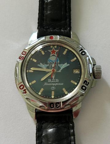 USSR - Originele Vostok-horloge "ВДВ-Commander"  beschikbaar voor biedingen