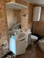 Badkamermeubel met lavabo en spiegel, Huis en Inrichting, Badkamer | Badkamermeubels, Ophalen