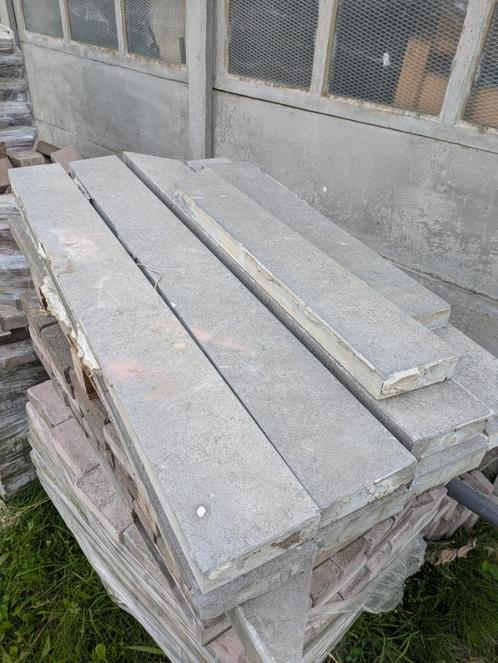 7 meter Arduinen boordsteen (voor terras), Tuin en Terras, Bielzen en Borduren, Gebruikt, Border, Natuursteen, Minder dan 25 cm