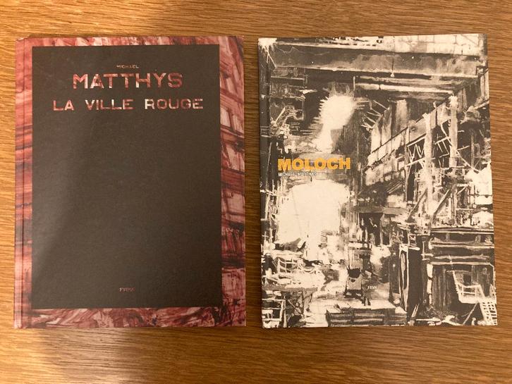 Moloch + La ville rouge van Michael Matthys, Boeken, Strips | Comics, Nieuw, Meerdere comics, Europa, Ophalen of Verzenden