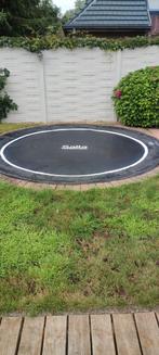 Trampoline salta, Ophalen, Gebruikt