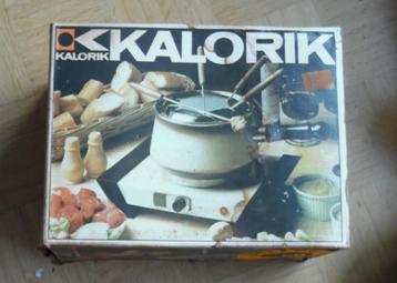 fonduestel kalorik vintage beschikbaar voor biedingen