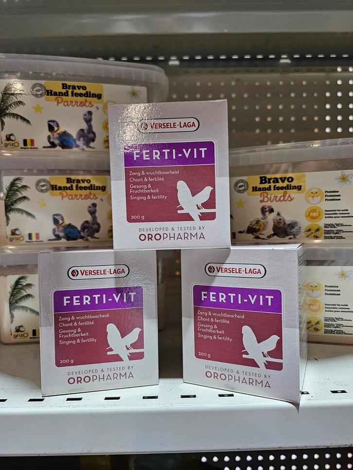 Ferti-Vit 200 grammes - Chant et fertilité - Oropharma Verse, Animaux & Accessoires, Nourriture pour Animaux, Oiseau, Enlèvement