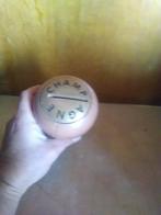 Ancienne tirelire ' bouchon de champagne, Enlèvement ou Envoi, Comme neuf, Bois, Autres thèmes