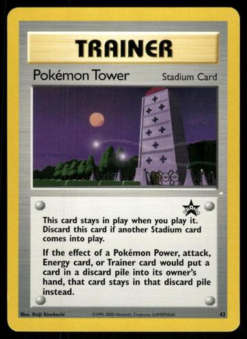 Pokémon Tower 42/53 - Wizards Black Star Promos (NM) beschikbaar voor biedingen