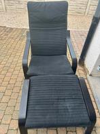 Ikea zetel met been stoeltje, Huis en Inrichting, Zetels | Zetels, Ophalen, Zo goed als nieuw