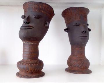 Congolese Cubaanse bekers, Antiek en Kunst, Ophalen of Verzenden