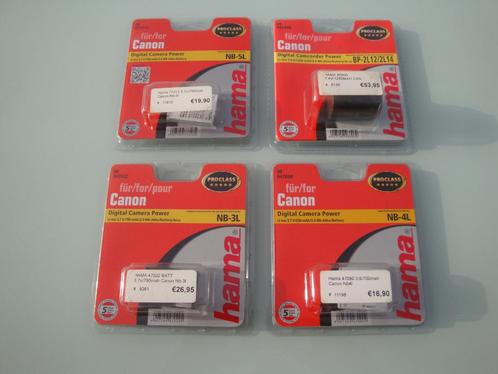 NIEUWE CANON batterijen / accu voor camera of camcorder, Audio, Tv en Foto, Fotografie | Accu's en Batterijen, Nieuw, Ophalen of Verzenden