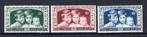 404/406 MNH 1935 - Koningskinderen, Postzegels en Munten, Ophalen of Verzenden, Postfris, Postfris