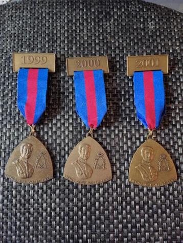 3 wandelmedailles beschikbaar voor biedingen