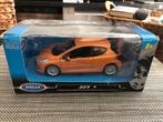 Peugeot 207 welly collection 1/24, Hobby en Vrije tijd, Modelauto's | 1:24, Ophalen, Nieuw, Auto, Welly