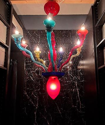 eArt Murano Gaia kroonluchter ontwerper Ernesto Gismondi beschikbaar voor biedingen