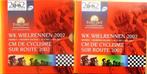 Euroset 2002 WK WIelrennen, Postzegels en Munten, Ophalen of Verzenden, België, Overige waardes, Setje
