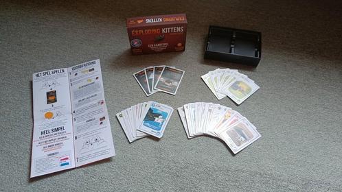 Exploding kittens (Nederlandstalige versie), Hobby en Vrije tijd, Gezelschapsspellen | Bordspellen, Zo goed als nieuw, Ophalen of Verzenden