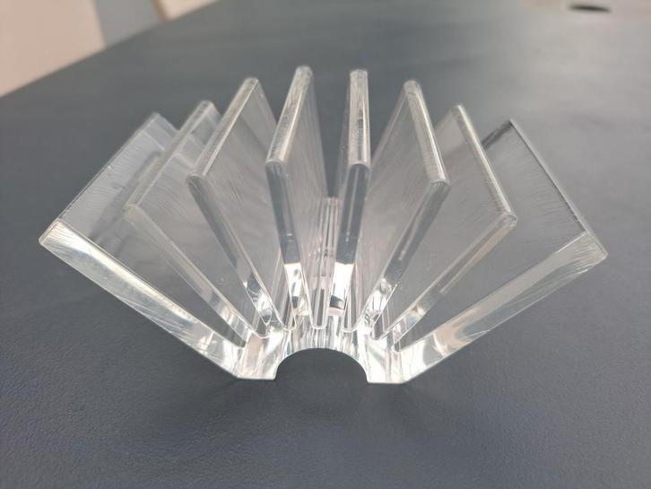 Vintage Eventail porte / range courrier Guzzini, Antiek en Kunst, Kunst | Designobjecten, Ophalen of Verzenden