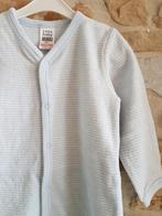 ZARA baby - Pyjama ligné bleu clair - T.12/18 mois - 82 cm, Kinderen en Baby's, Babykleding | Maat 80, Gebruikt, Ophalen of Verzenden