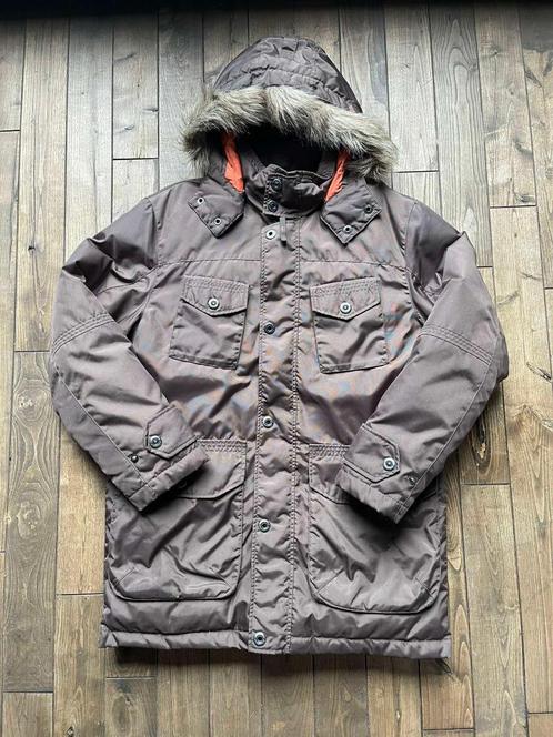 Jassen en pakken voor heren, Kleding | Heren, Jassen | Winter, Zo goed als nieuw, Bruin, Ophalen of Verzenden