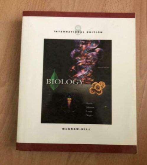 LIVRE D'ÉTUDE - Biologie / McGraw Hill International Edition, Livres, Livres d'étude & Cours, Utilisé, Enseignement supérieur