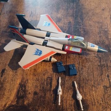 Avion Transformers G1 Starscream1984 100% disponible aux enchères