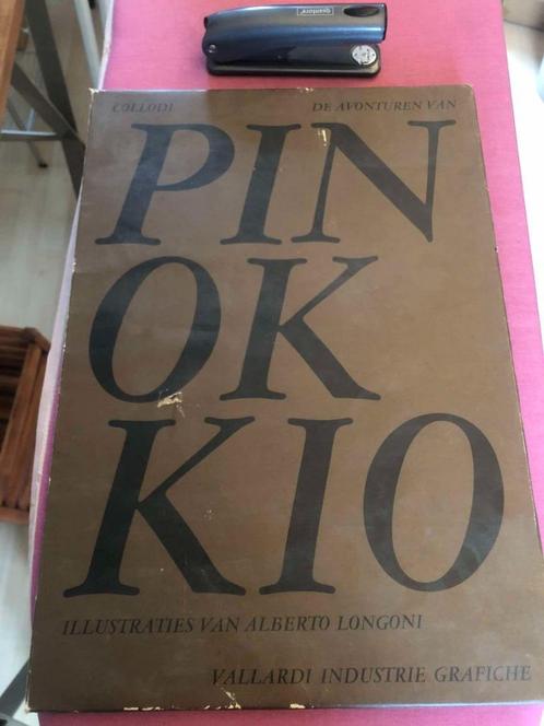 Pinokkio-collectors item groot formaat, Antiek en Kunst, Antiek | Boeken en Manuscripten, Ophalen of Verzenden