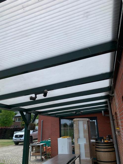 Terrasoverkapping veranda carport, Tuin en Terras, Overkappingen, Zo goed als nieuw, Carport, Ophalen