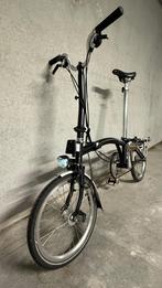 Brompton zwarte H6R naafdynamo volledig led bagagerek met 6, Fietsen en Brommers, Ophalen, Brompton, 14 tot 16 inch, Versnellingen