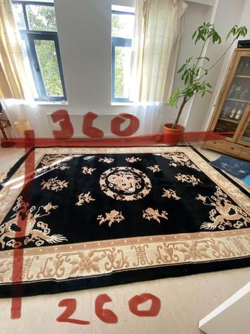 Grand Tapis Chinese, Enlèvement