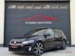 VOLKSWAGEN GOLF 7 GTI 2.0 TSI PERF (230pk) DSG 2017 106774km, Auto's, 4 cilinders, Zwart, Leder, Golf
