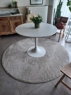 IKEA STOENSE Vloerkleed, laagpolig, ecru, 195 cm, Ophalen, Modern, eigentijds, tijdloos, neutraal, 150 tot 200 cm, Rond