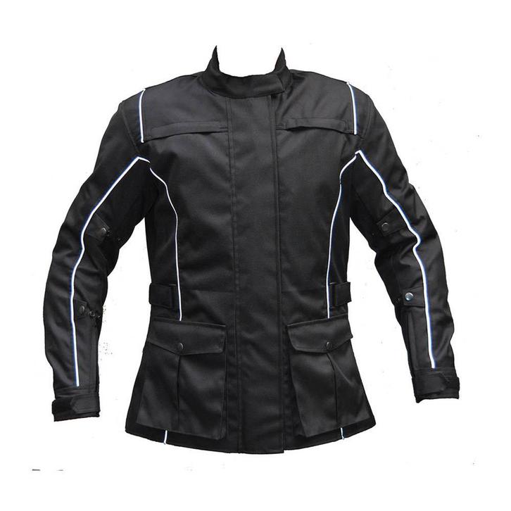 Cordura textiel motorjas verwijderbaar pantser CE voor dames, Motoren, Kleding | Motorkleding, Jas | textiel, Dames, Nieuw met kaartje