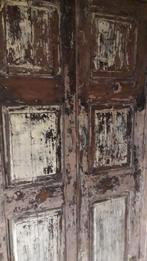 unieke hoge kast / oud teak (ZWAAR!), Antiek en Kunst, Ophalen