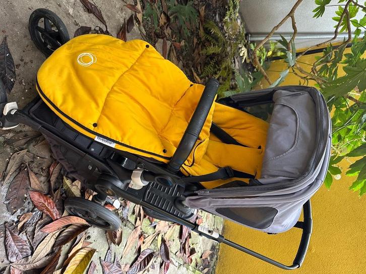 Bugaboo Fox (complete set ), Kinderen en Baby's, Buggy's, Gebruikt, Overige merken, Regenhoes, Voetenzak, Zonnekap, Ophalen