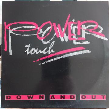 Power Touch – Down And Out. België 1988. LP beschikbaar voor biedingen