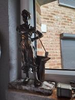 Bronzen beeldje, Ophalen, Brons