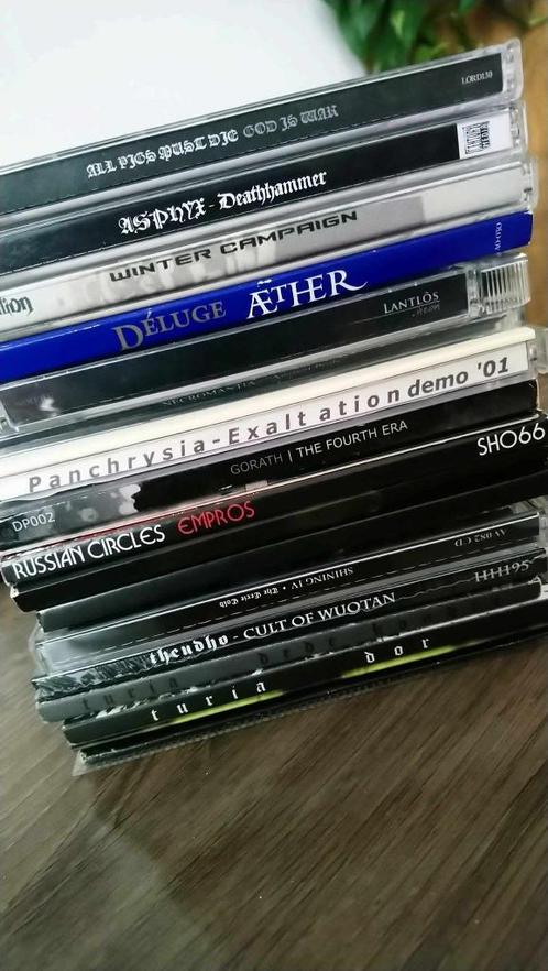 lot black death metal cd's, CD & DVD, CD | Hardrock & Metal, Utilisé, Enlèvement ou Envoi