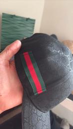 Casquette gucci eheh classique noir et rose, Verzenden, Pet